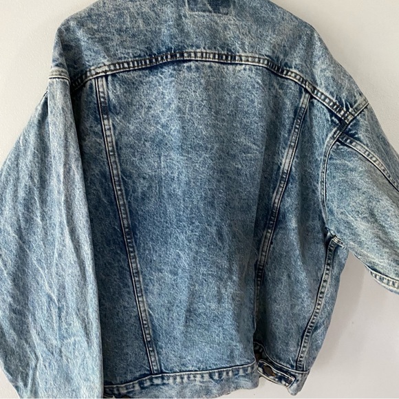Levi Strauss vintage 90’s denim jean jacket size L - Picture 5 of 5